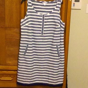 Blue n White sundress, size L